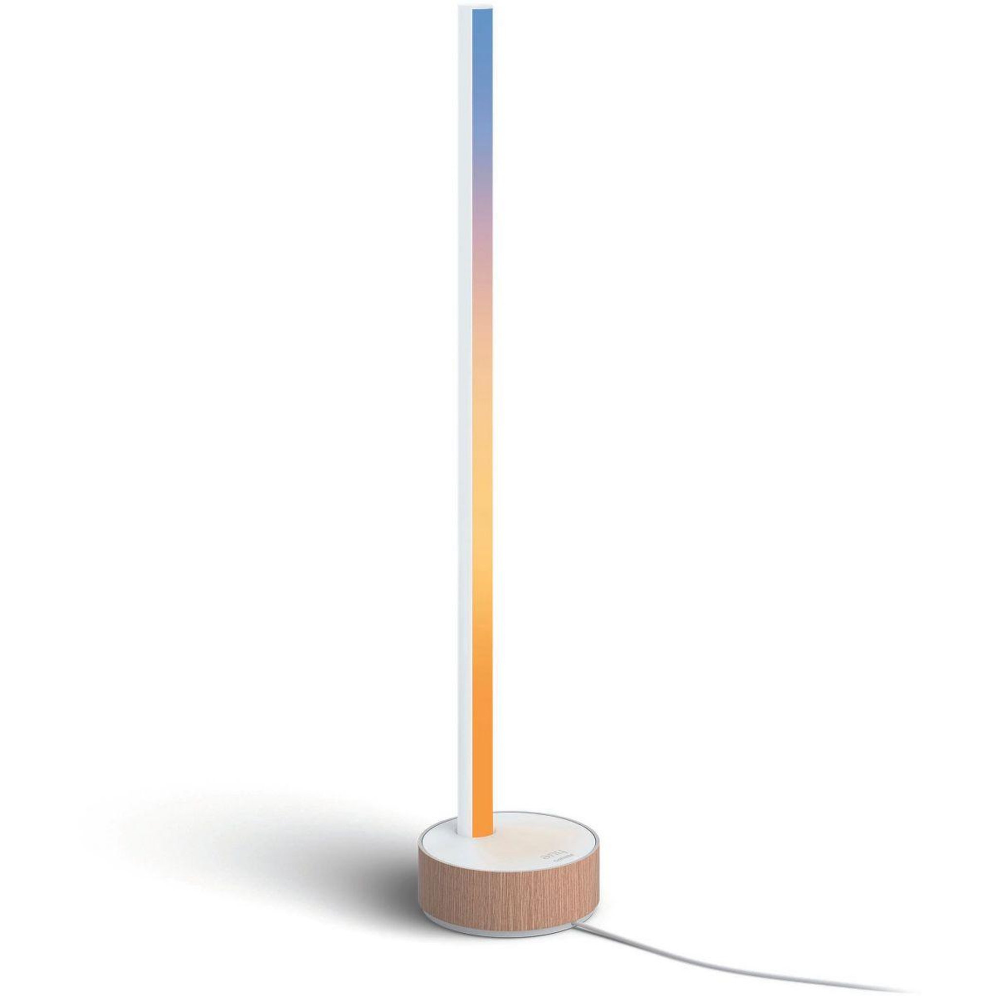 Voir la diapositive 2 : Philips Lampe connectée HUE W&C Gradient Sign Chene