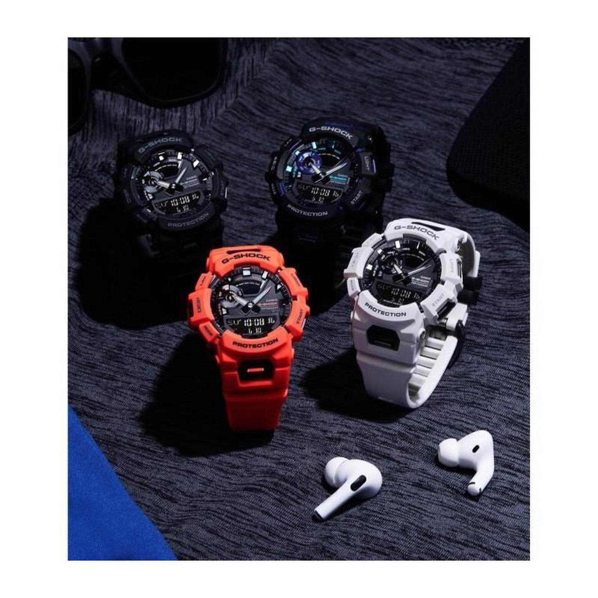 Voir la diapositive 5 : CASIO Montre G-SHOCK - CASIO - Resitante aux chocs - Multifonctions - Blanc