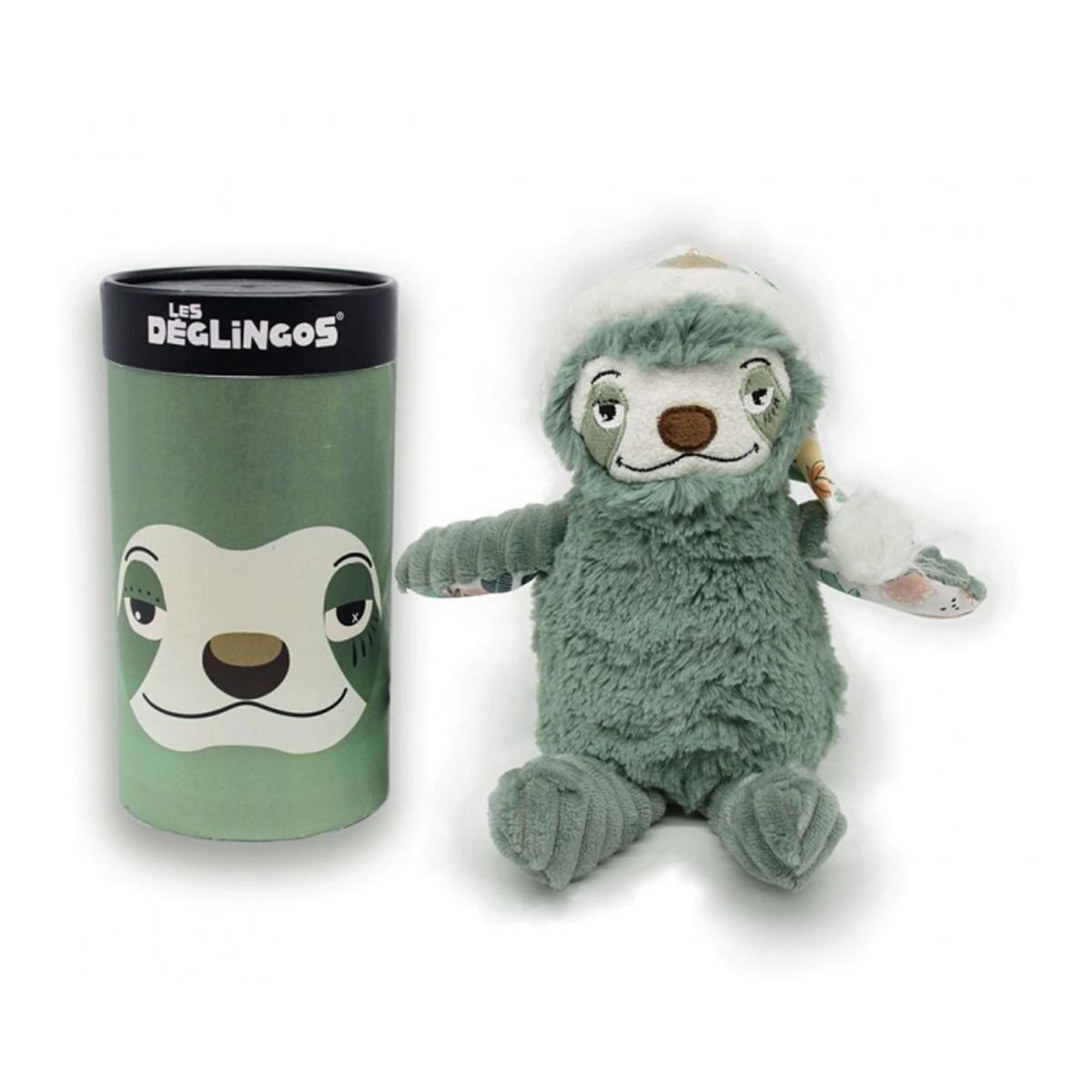 LES DEGLINGOS Petit Simply Chillos le Paresseux en boite