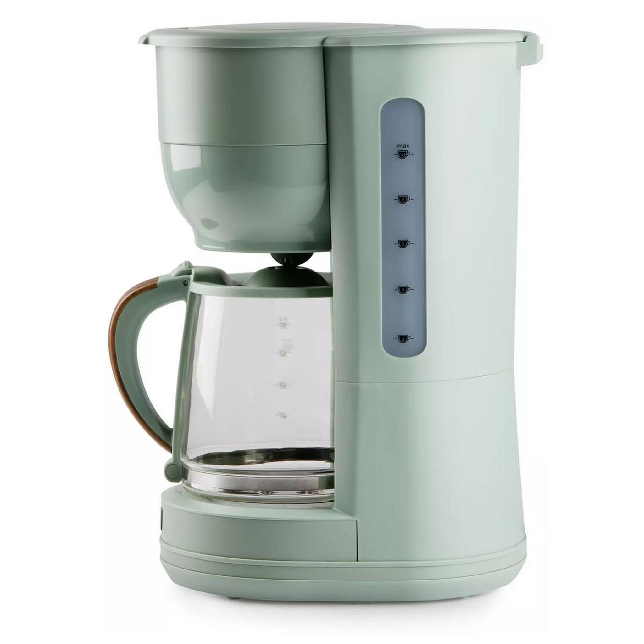 Voir la diapositive 4 : Domo Cafetière filtre 10 tasses 1000w - do755k