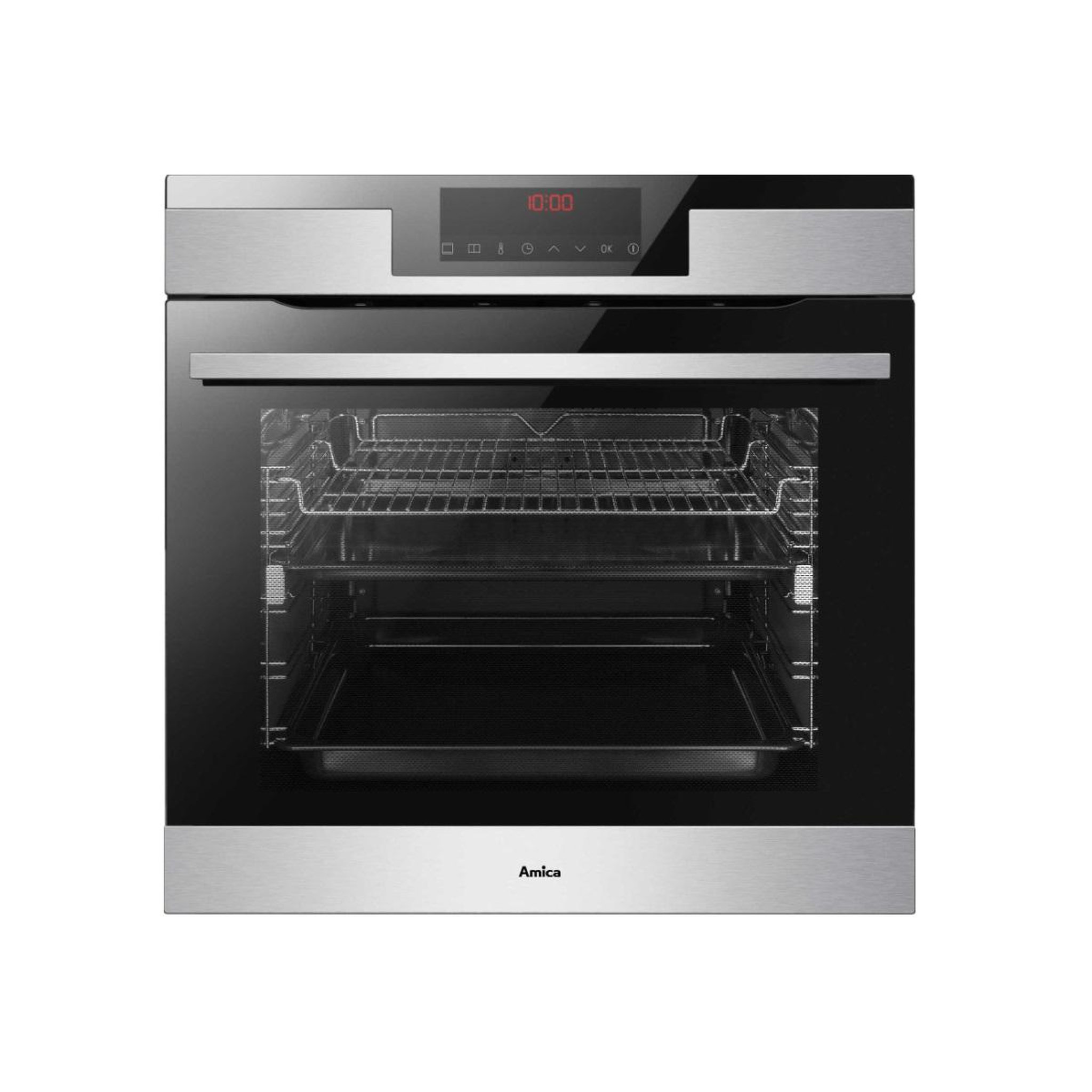 Amica Four intégrable multifonction 77l 60cm à pyrolyse inox - ed57521opx