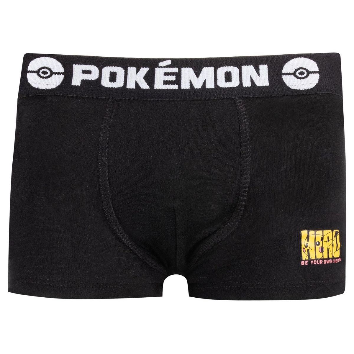 Pokemon Lot de 5 Boxers coton garçon Pokemon