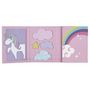 Voir la diapositive 3 : Paris Prix Notes Adhésives  Licorne  11cm Rose