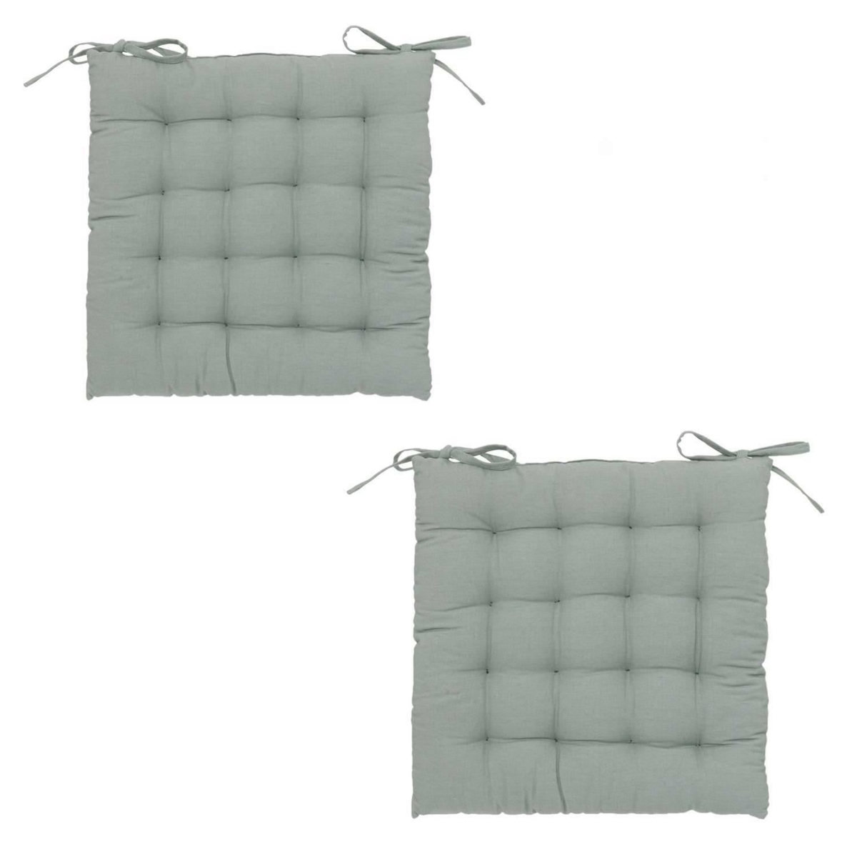 ATMOSPHERA Lot 2x Galette de chaise