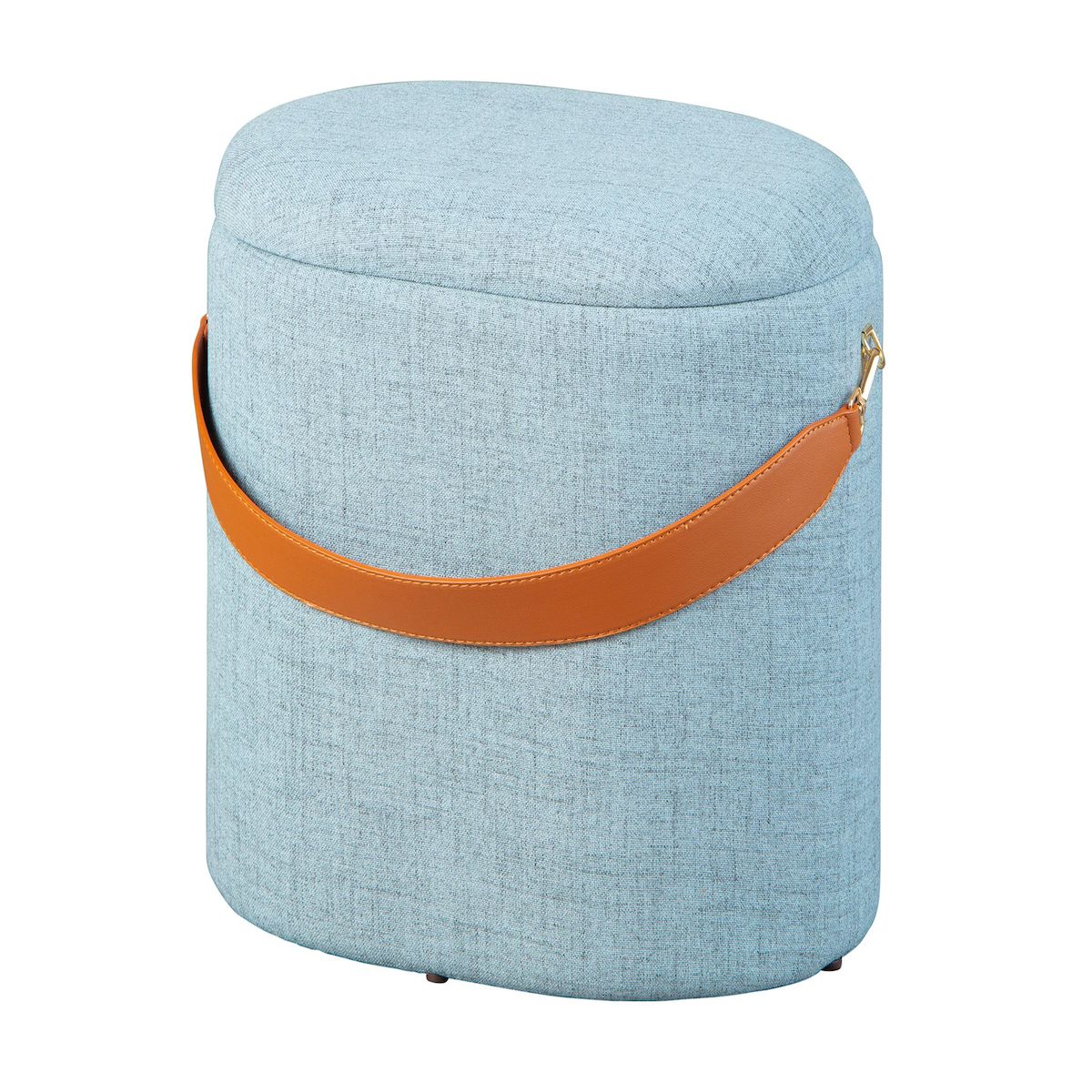 INTERLINK Pouf Dilia gris foncé