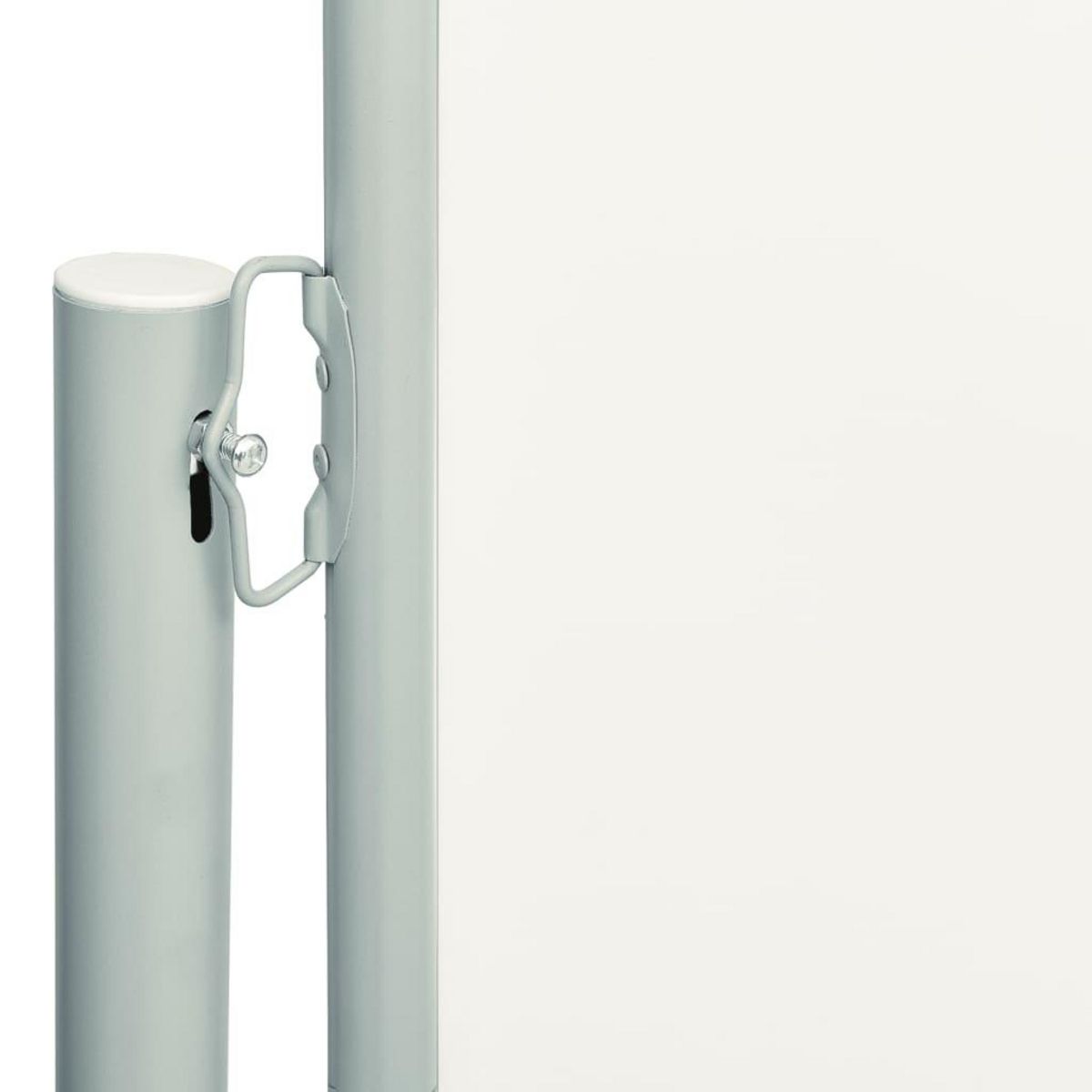VIDAXL Auvent lateral retractable de patio 220x600 cm Creme