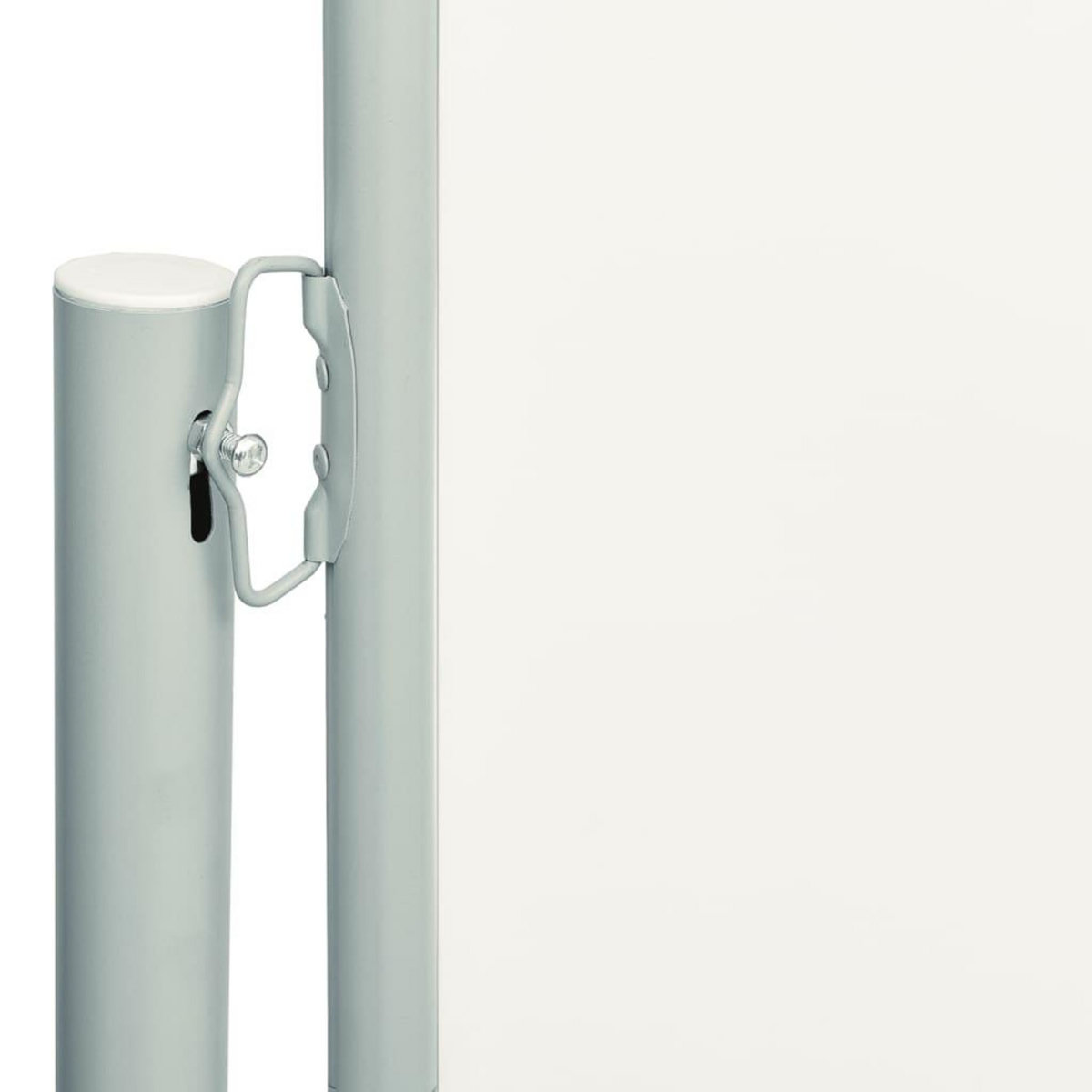 VIDAXL Auvent lateral retractable de patio 220x600 cm Creme
