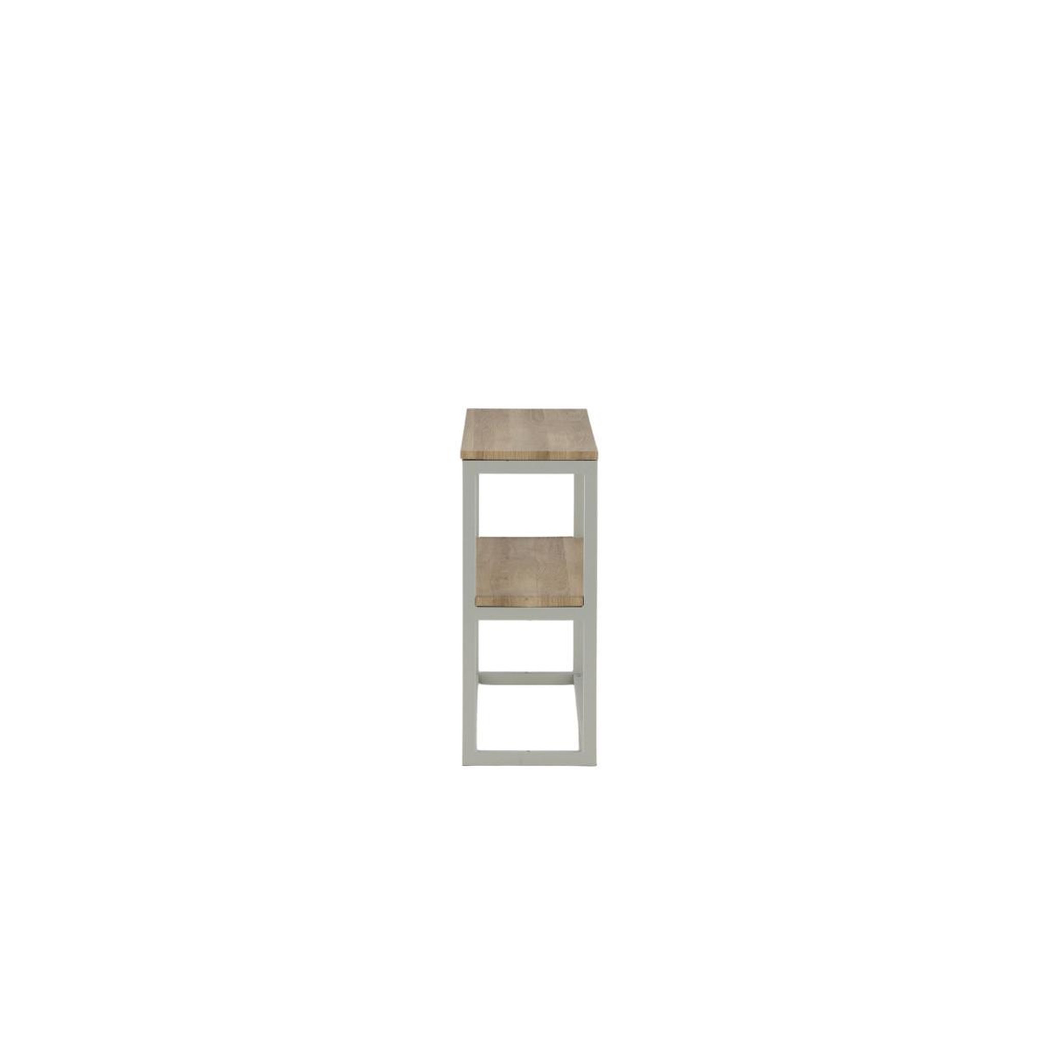 Voir la diapositive 2 : Paris Prix Console design double  rise  110cm naturel & gris