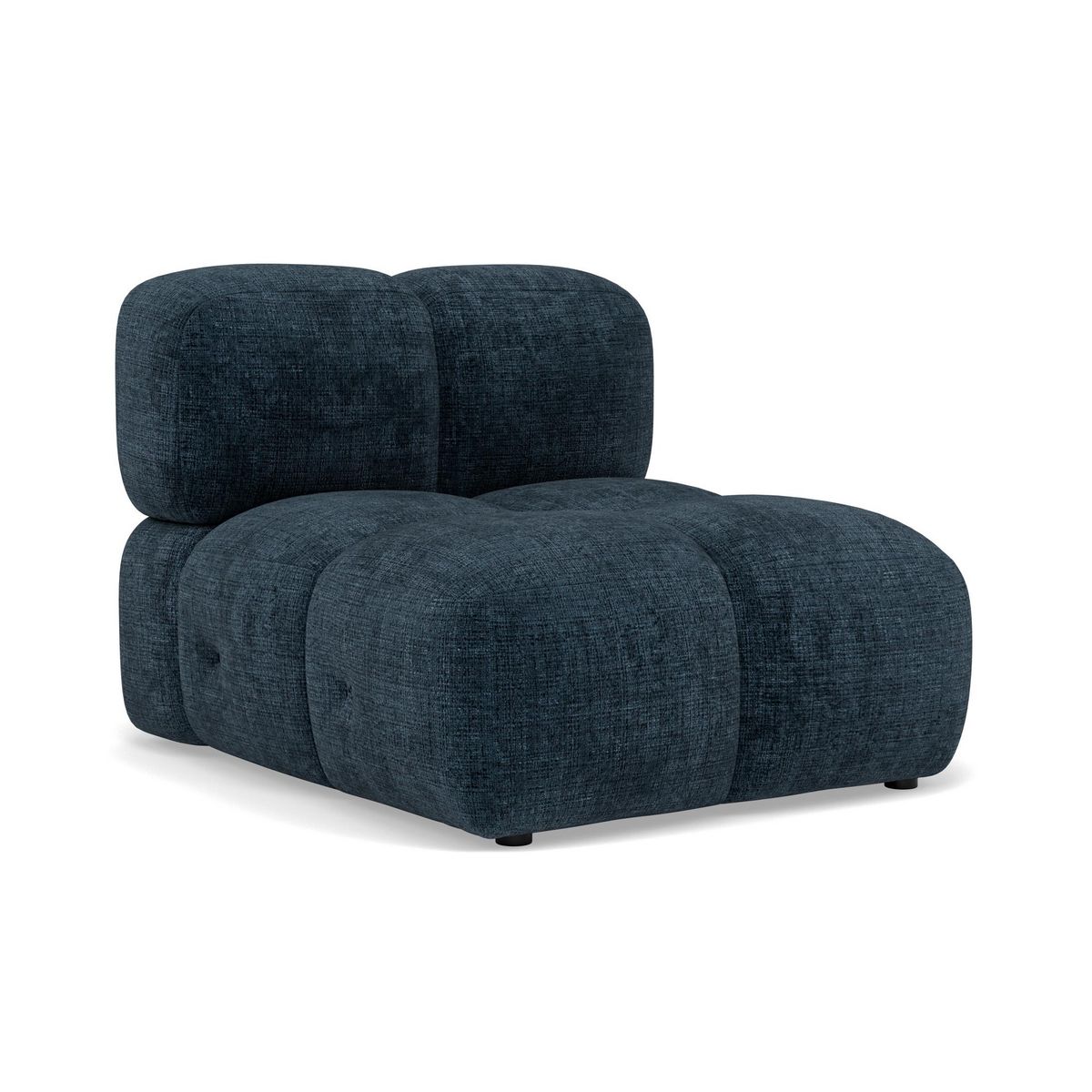 LISA DESIGN Grace - module d'assise en velours texturé