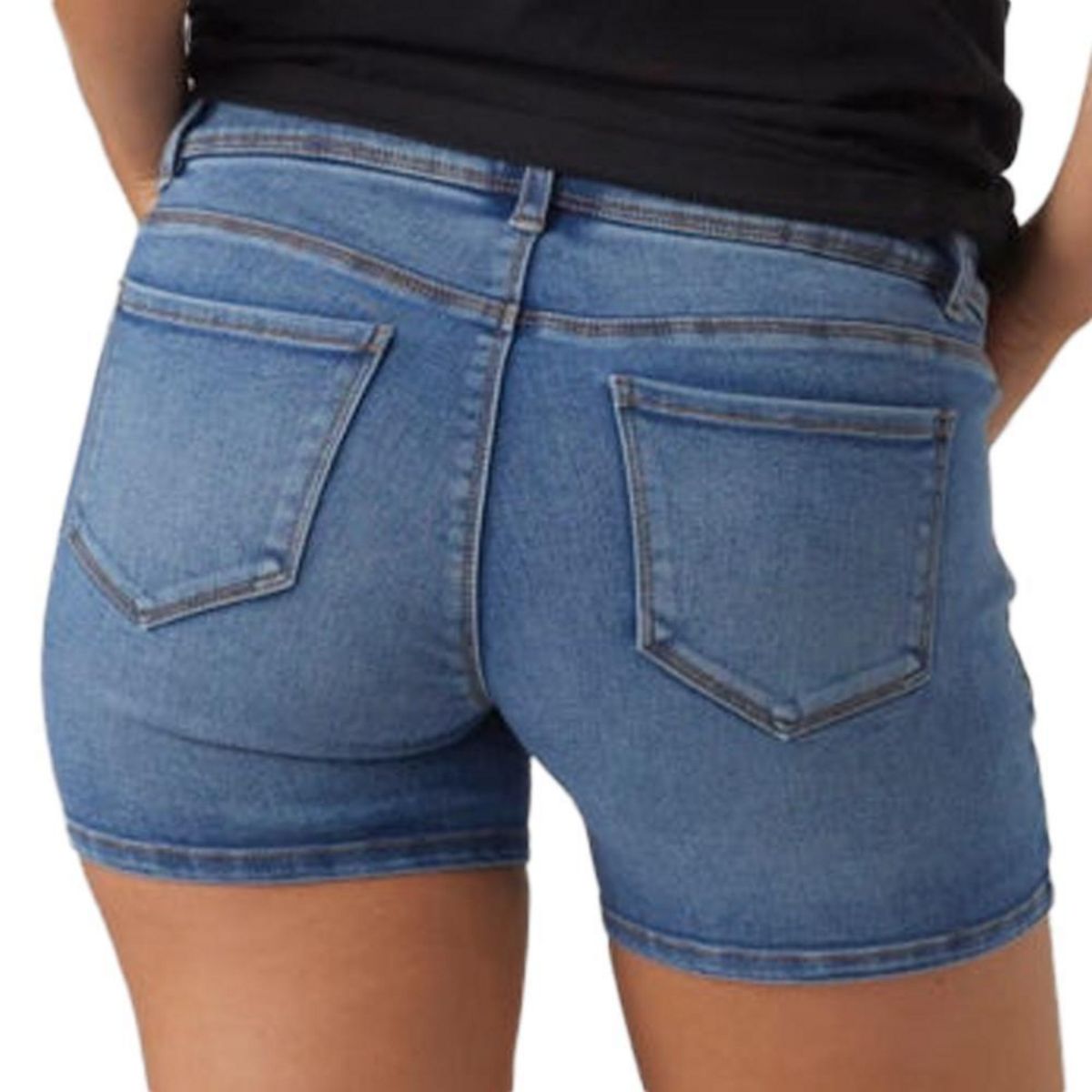 MAMALICIOUS Short en Jean de Grossesse Slim  Femme Mamalicious Rome