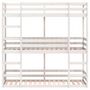 Voir la diapositive 5 : VIDAXL Lit superpose triple sans matelas 80x200 cm bois de pin massif