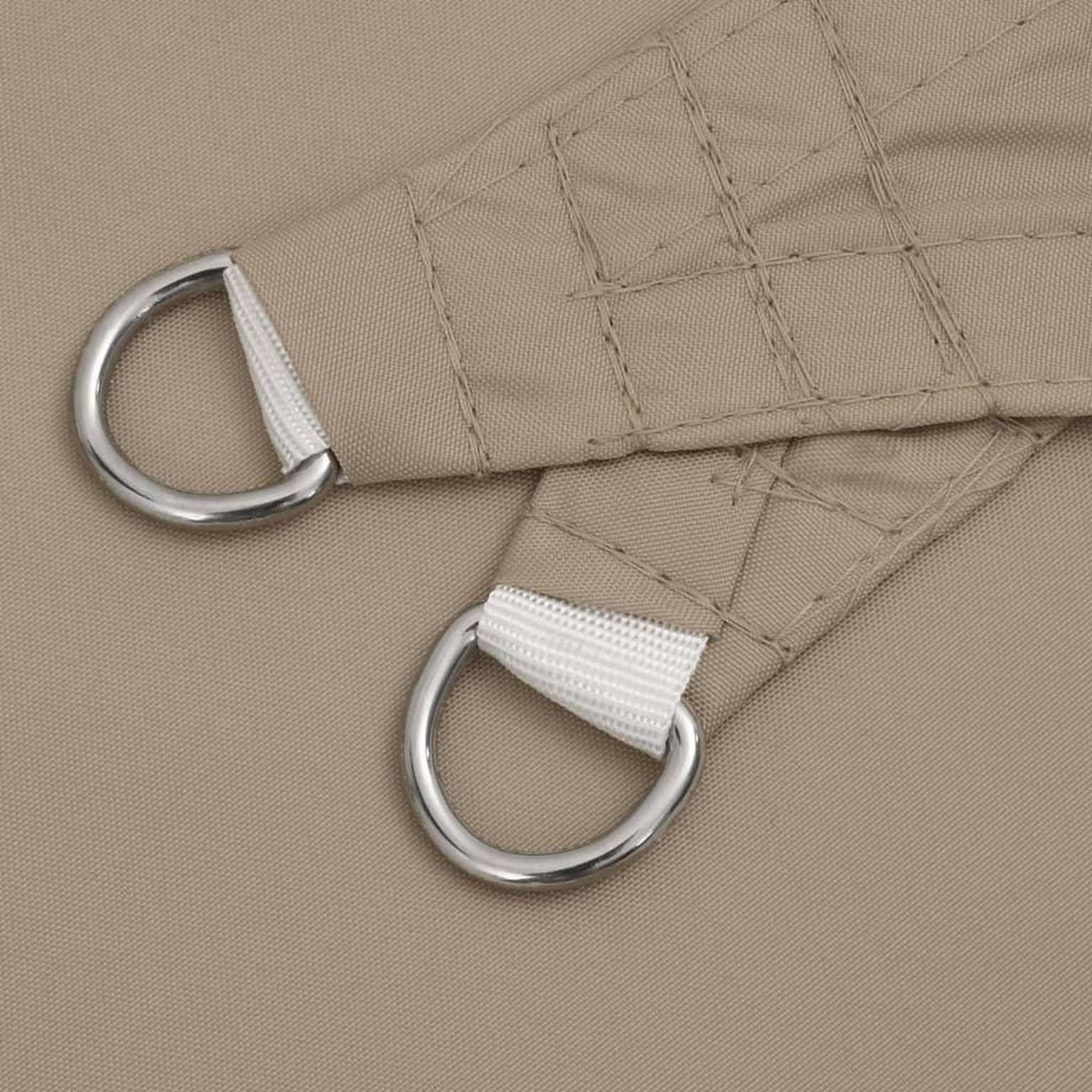 Voir la diapositive 5 : VIDAXL Voile de parasol tissu oxford carre 4,5x4,5 m taupe