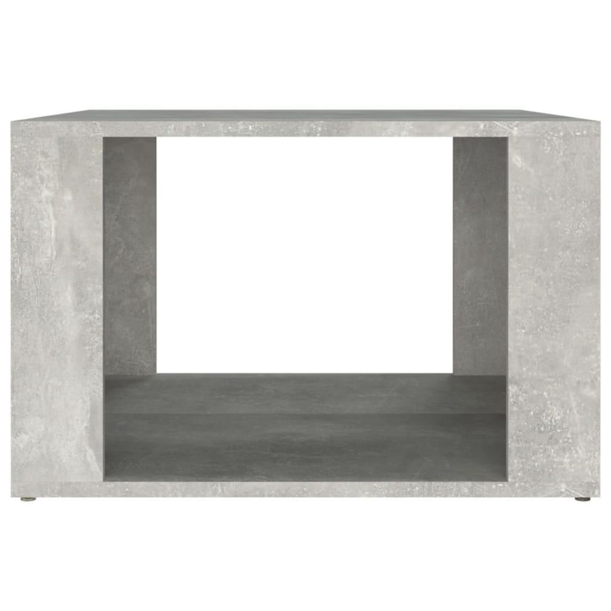 VIDAXL Table de chevet Gris beton 57x55x36 cm Bois d'ingenierie