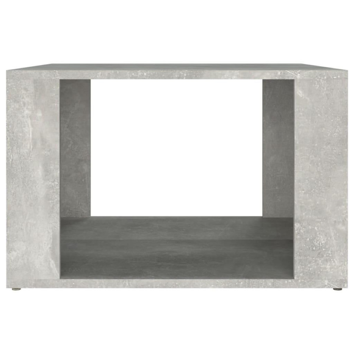 VIDAXL Table de chevet Gris beton 57x55x36 cm Bois d'ingenierie