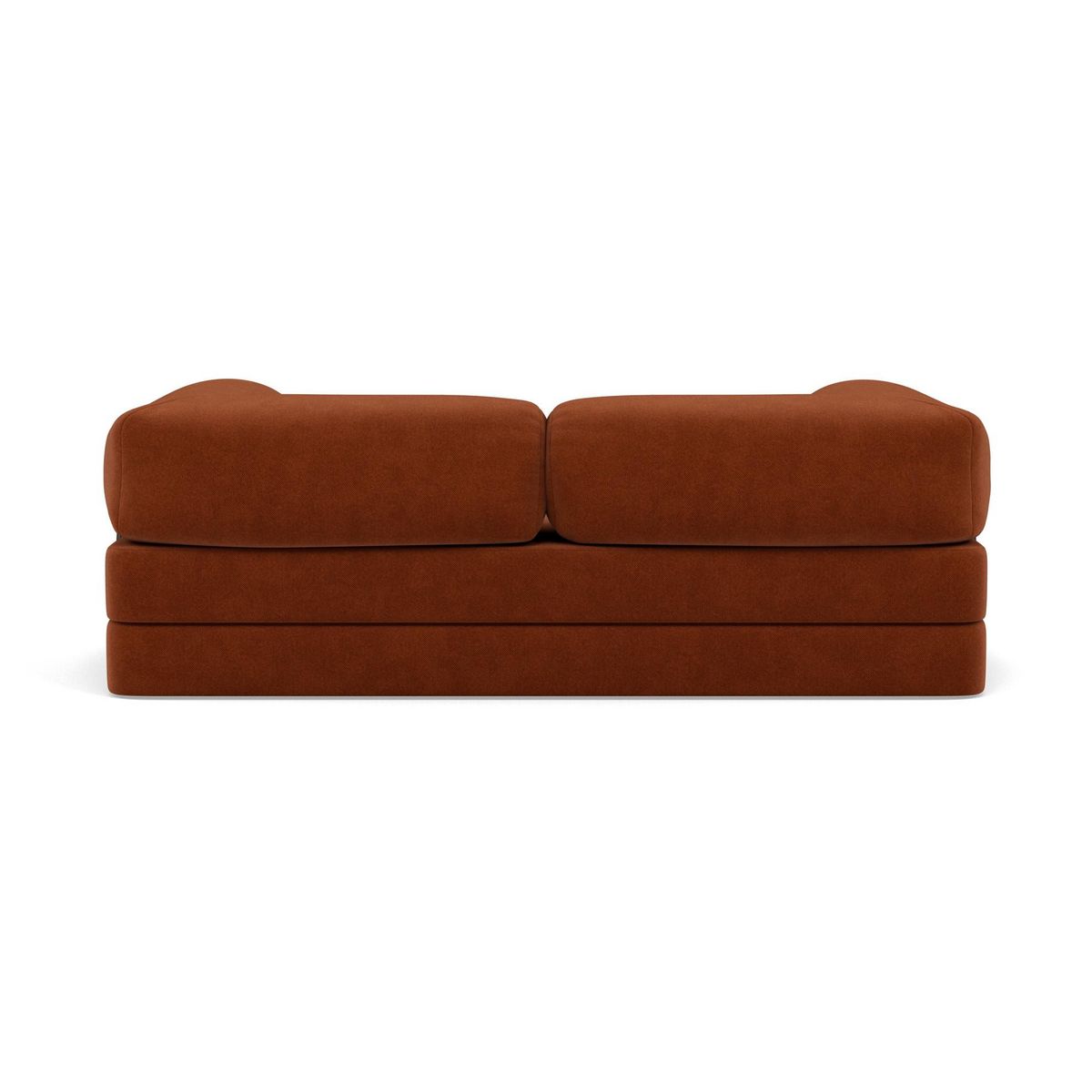 LISA DESIGN Nebula - canapé 3 places convertible en velours texturé