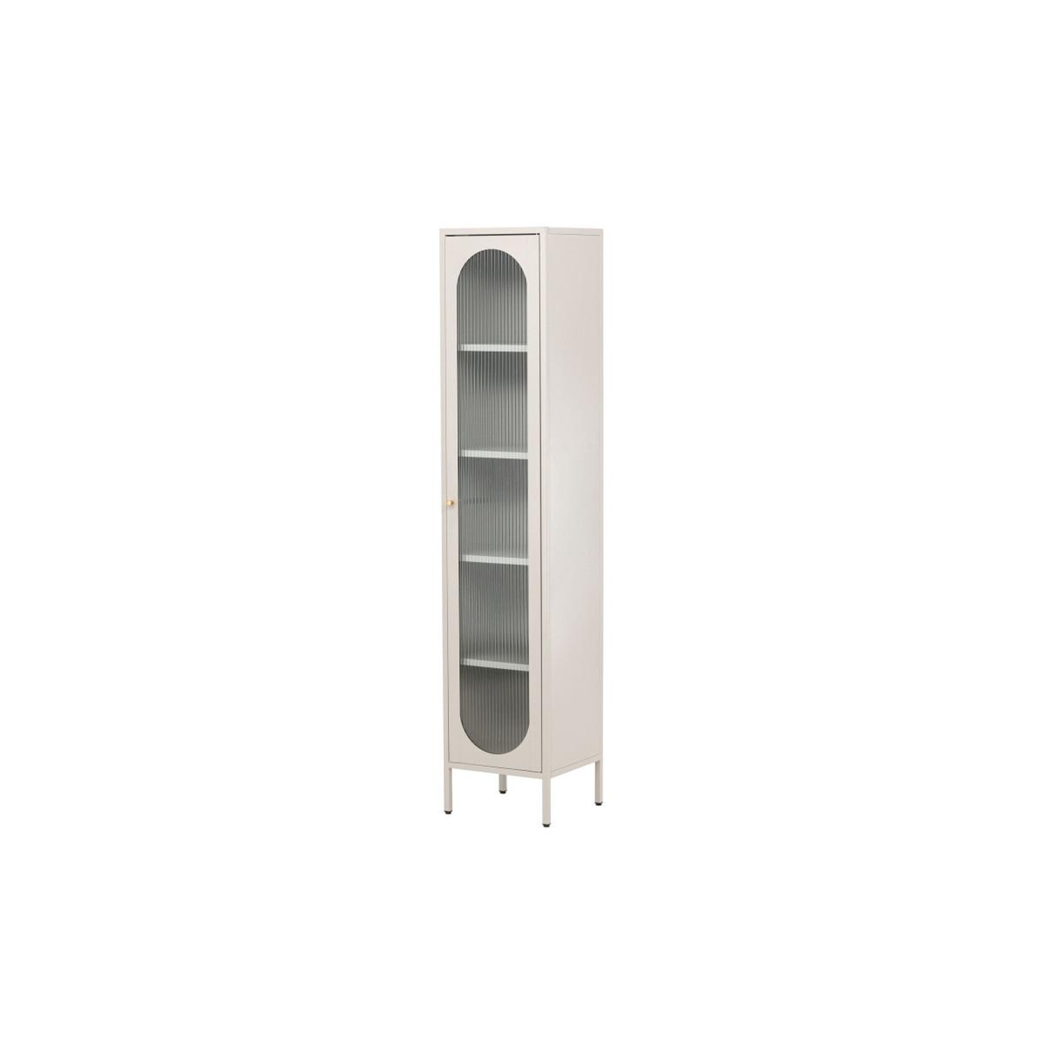 Voir la diapositive 5 : Paris Prix Vitrine design en métal  cali  180cm beige