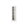Voir la diapositive 5 : Paris Prix Vitrine Design en Métal  Cali  180cm Beige