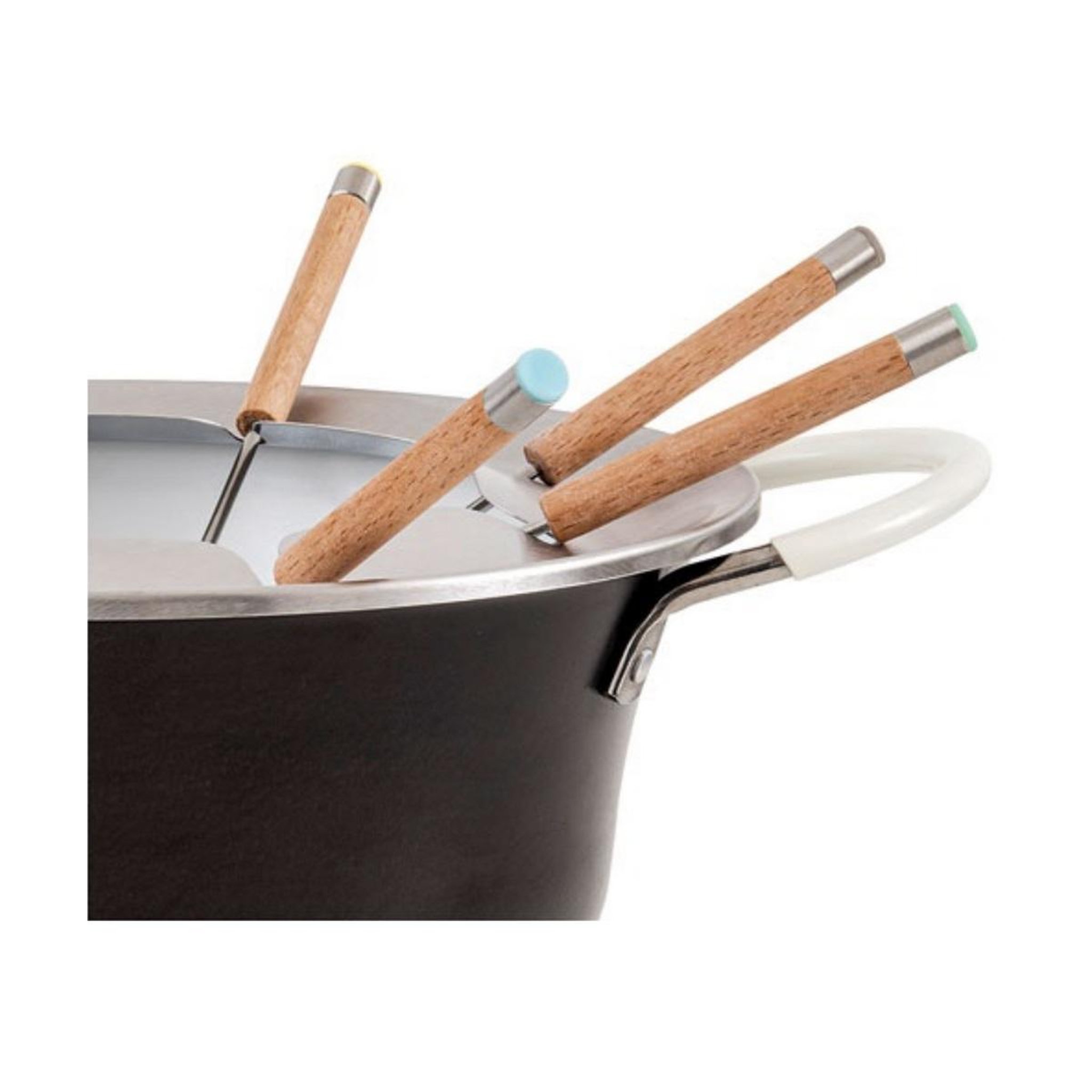 Voir la diapositive 2 : LAGRANGE Fondue 900w 8 fourchettes - 349401