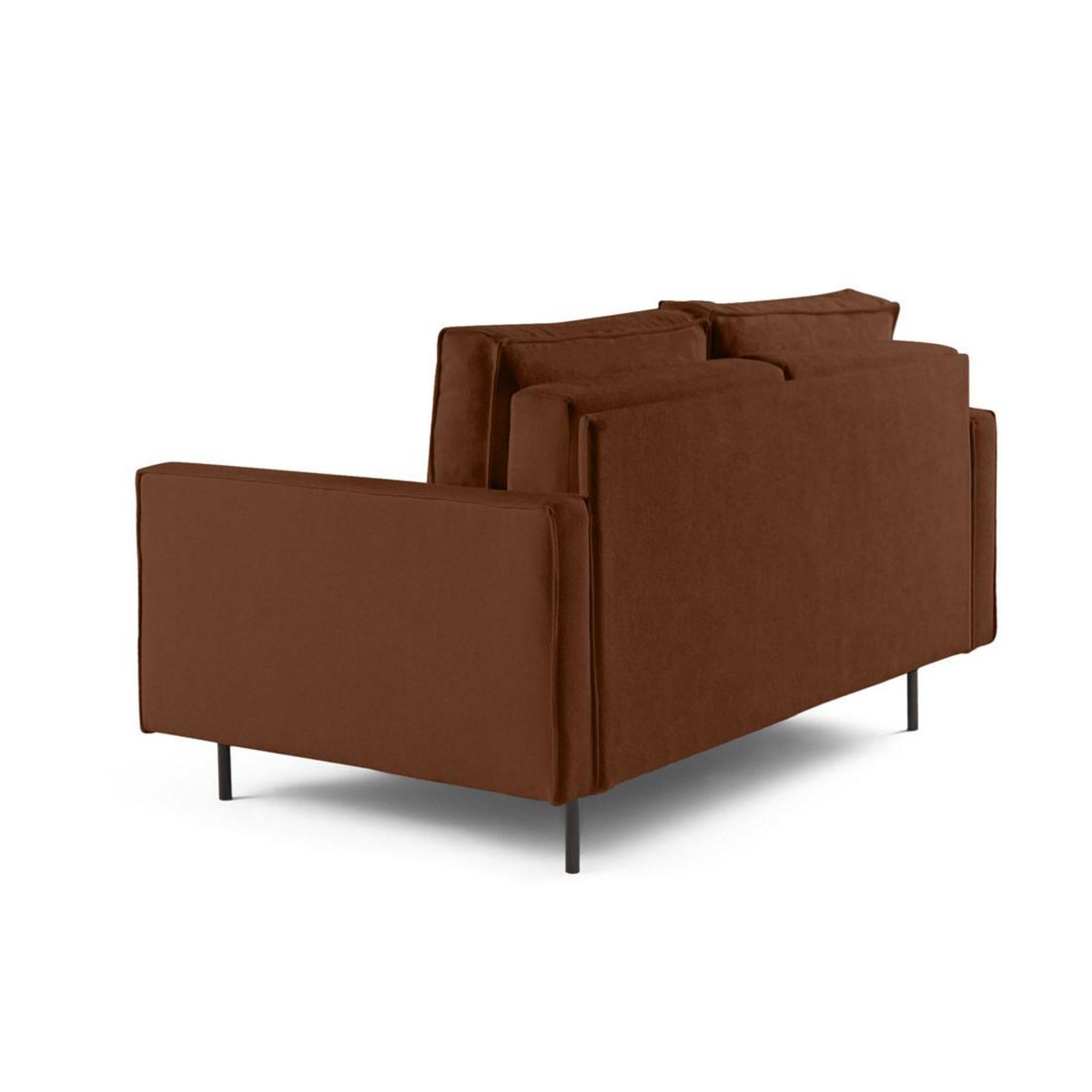 LISA DESIGN Charlie - canapé droit 2 places - en tissu