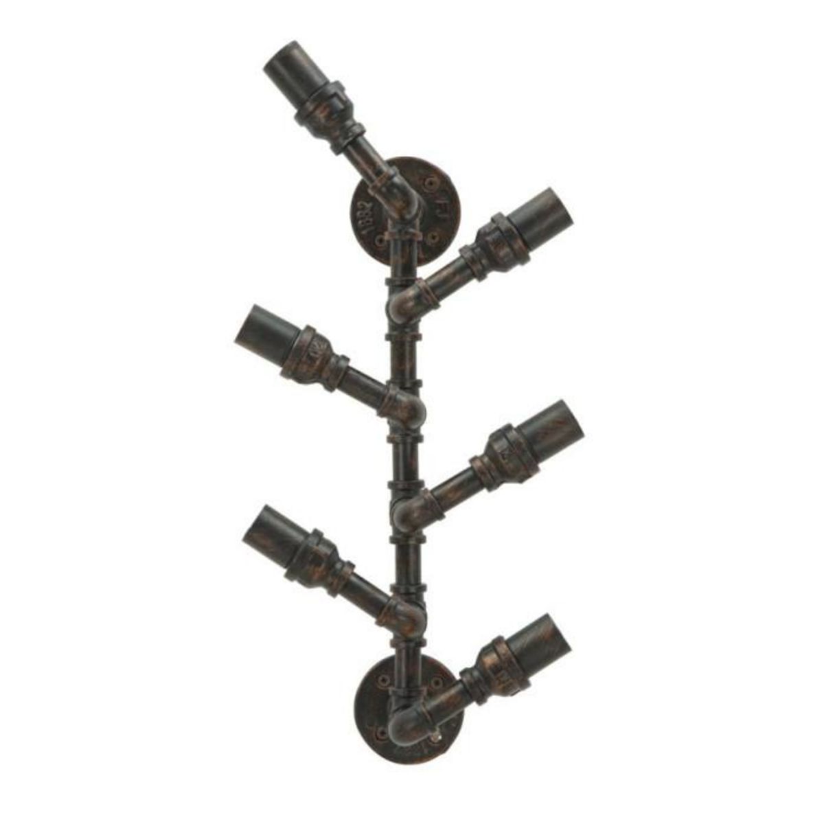 Paris Prix Porte-Bouteilles Mural 6 Emplacements  Manhattan  55cm Noir