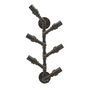 Voir la diapositive 2 : Paris Prix Porte-Bouteilles Mural 6 Emplacements  Manhattan  55cm Noir
