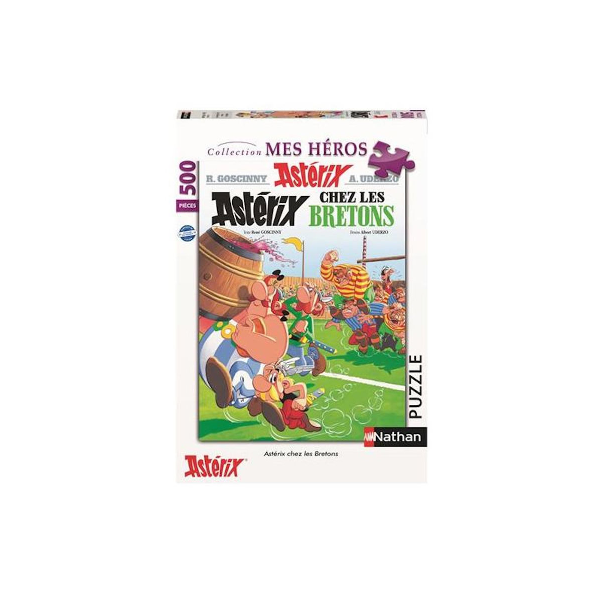 Nathan Puzzle 500 pièces - Astérix chez les Bretons - Nathan
