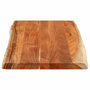 Voir la diapositive 4 : VIDAXL Dessus de table 100x60x2,5cm rectangulaire bois massif d'acacia