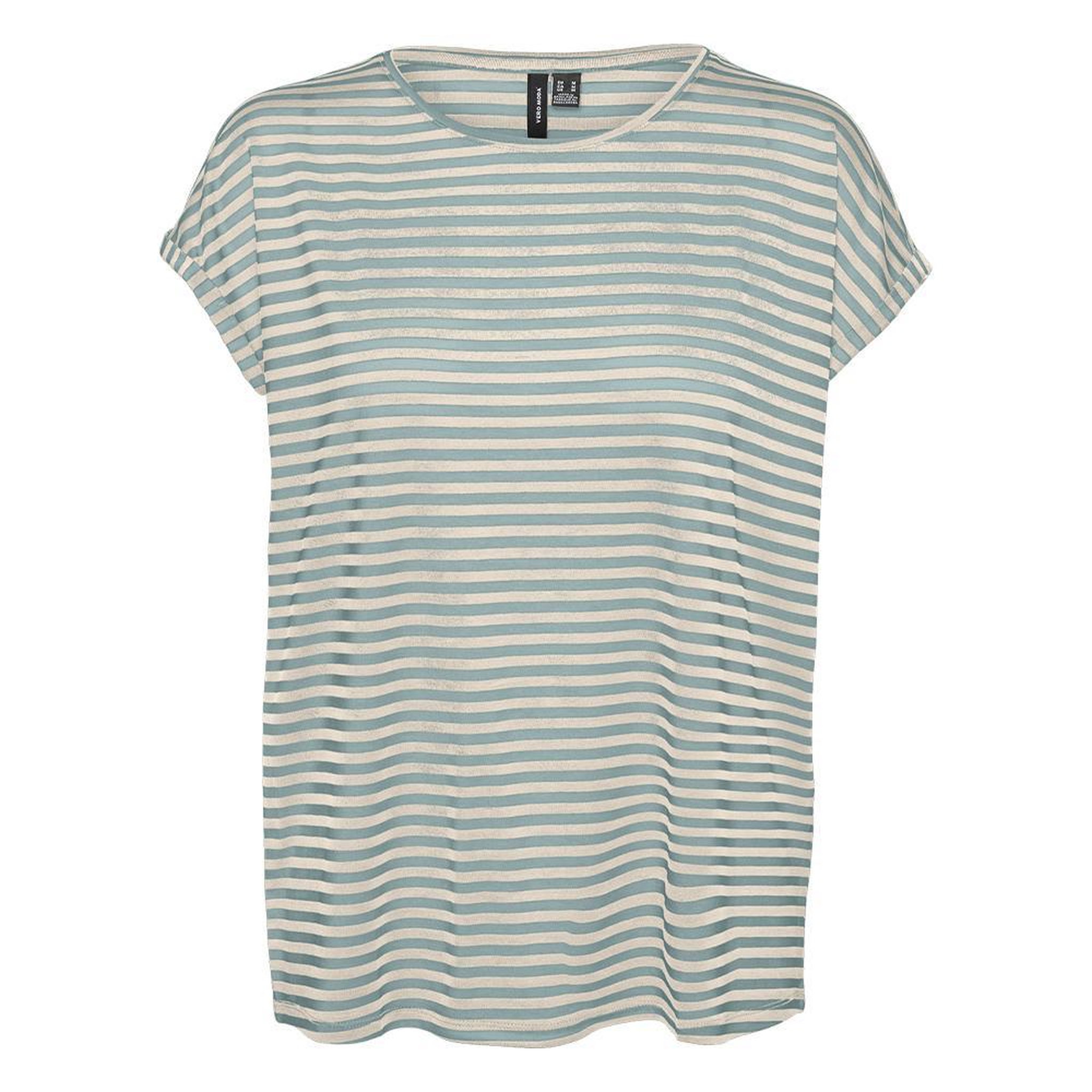 Voir la diapositive 4 : Vero Moda T-shirt Blanc/Vert Femme Vero Moda Mava