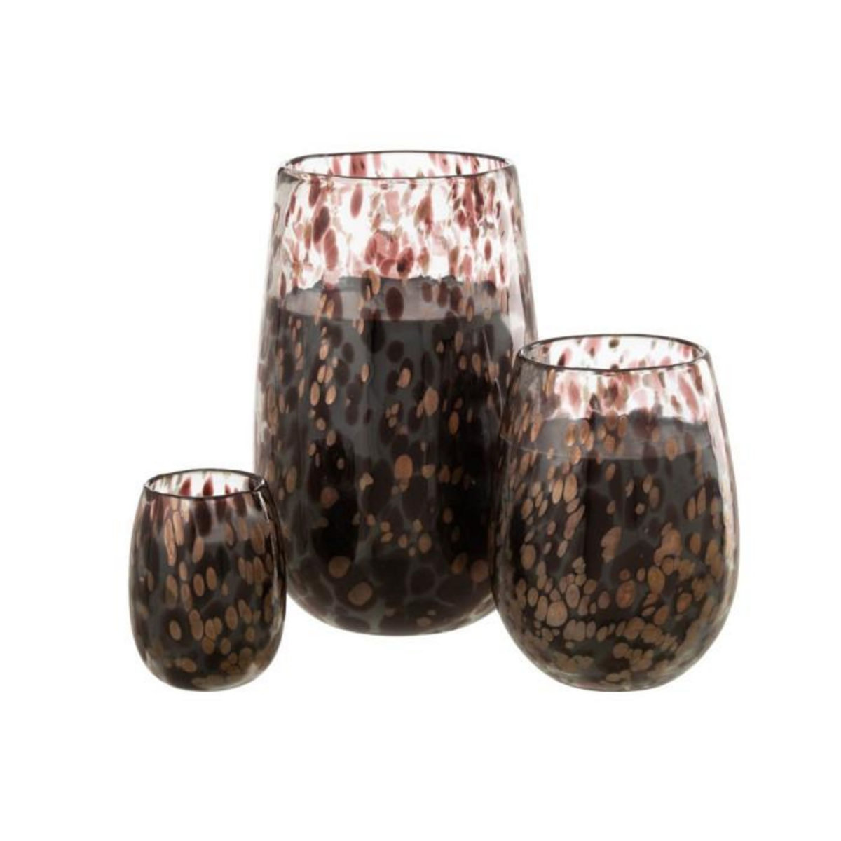 Paris Prix Bougie Parfumée  Laura  13cm Leather & Leaves