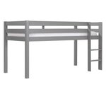 Paris Prix Lit Enfant Surélevé  Pino  90x200cm Gris
