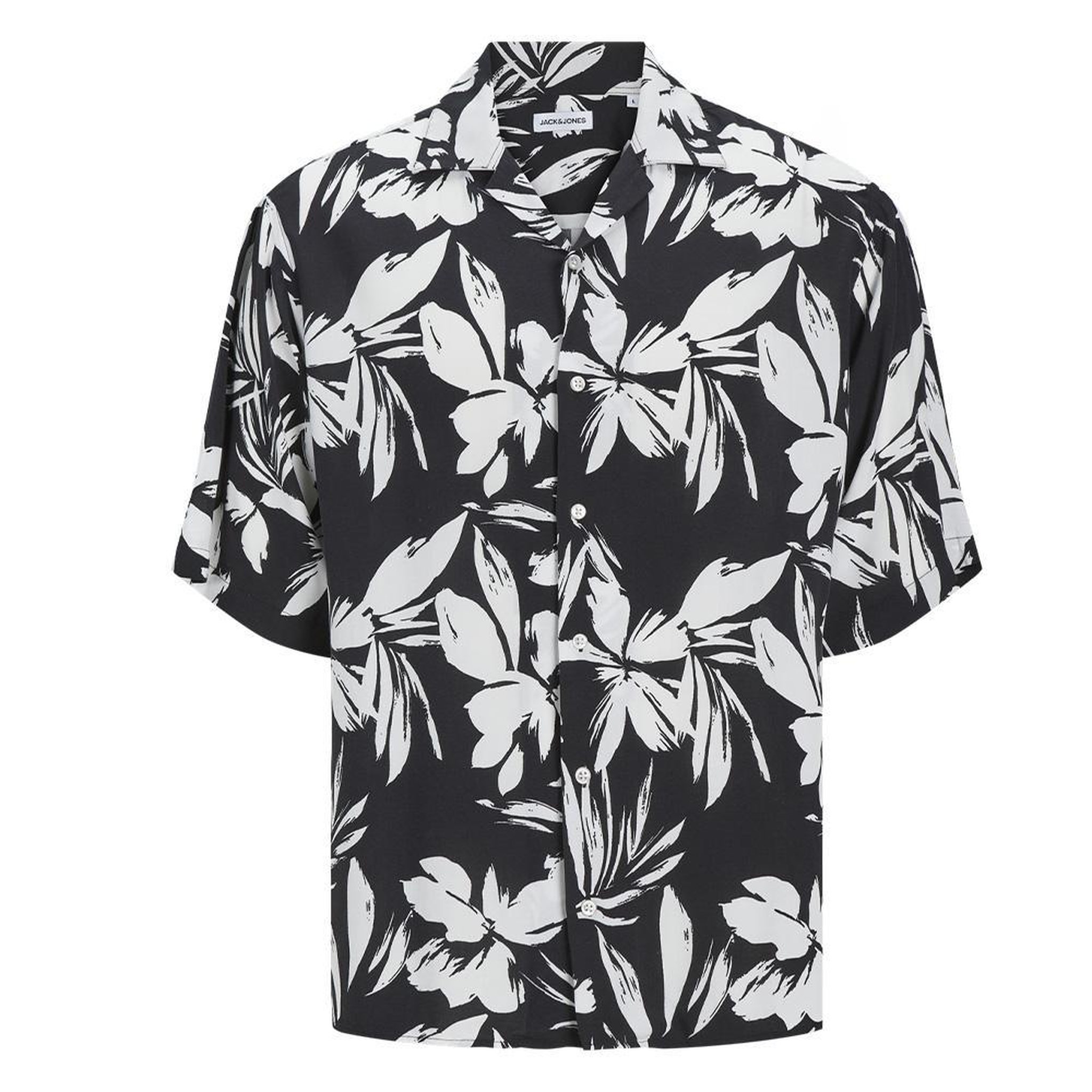 Jack & Jones Chemisette Noir/Blanc Garçon Jack & Jones Resort Floral