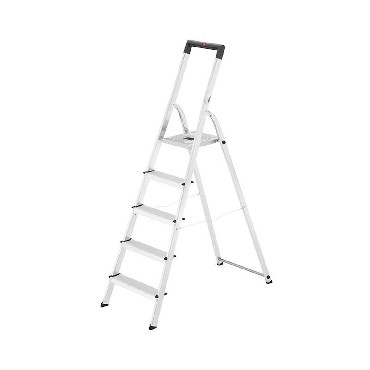 HAILO Escabeau domestique pliable en aluminium 5 marches ultra léger Hailo L40