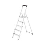 HAILO Escabeau domestique pliable en aluminium 5 marches ultra léger Hailo L40