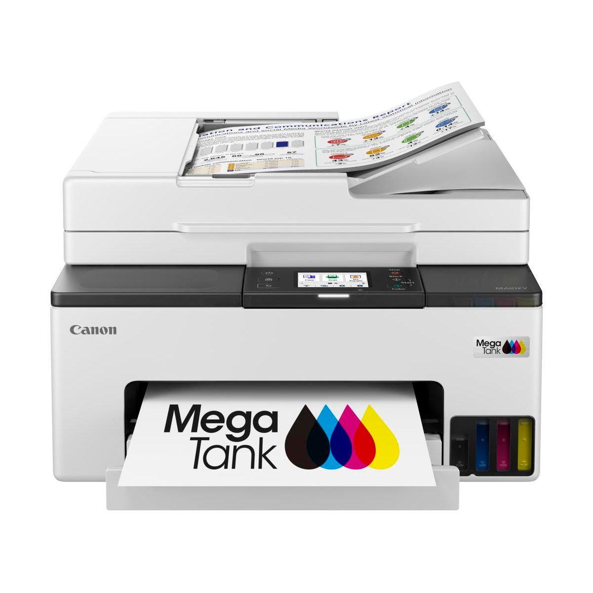 Voir la diapositive 5 : Canon Imprimante jet d'encre maxify gx2051