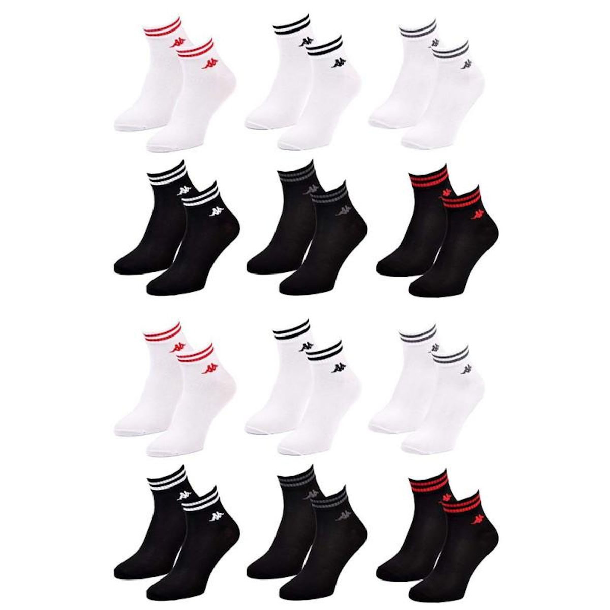 KAPPA Chaussettes KAPPA QUARTER