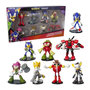 Voir la diapositive 2 : LANSAY SONIC - 8 FIGURINES ARTICULÉES - 7,5 CM (ASST)