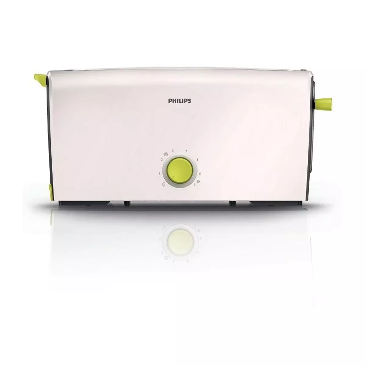 PHILIPS Grille pain HD2611/11 Blanc 1200W