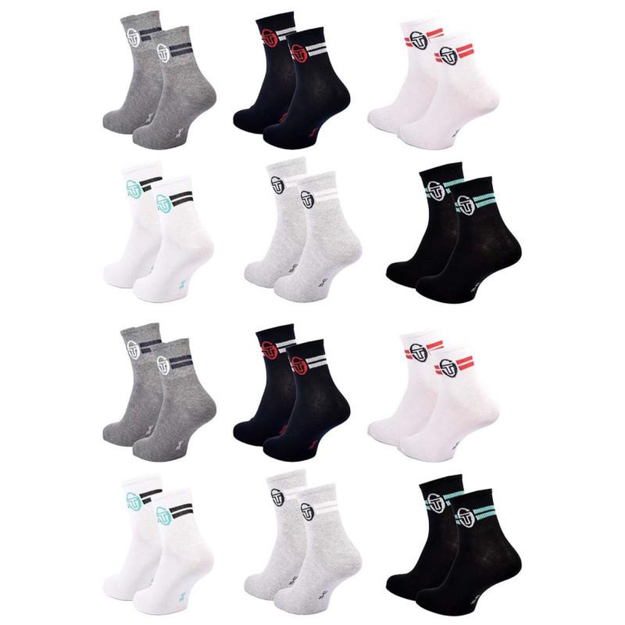 Voir la diapositive 3 : SERGIO TACCHINI Chaussettes SERGIO TACCHINI QUARTER