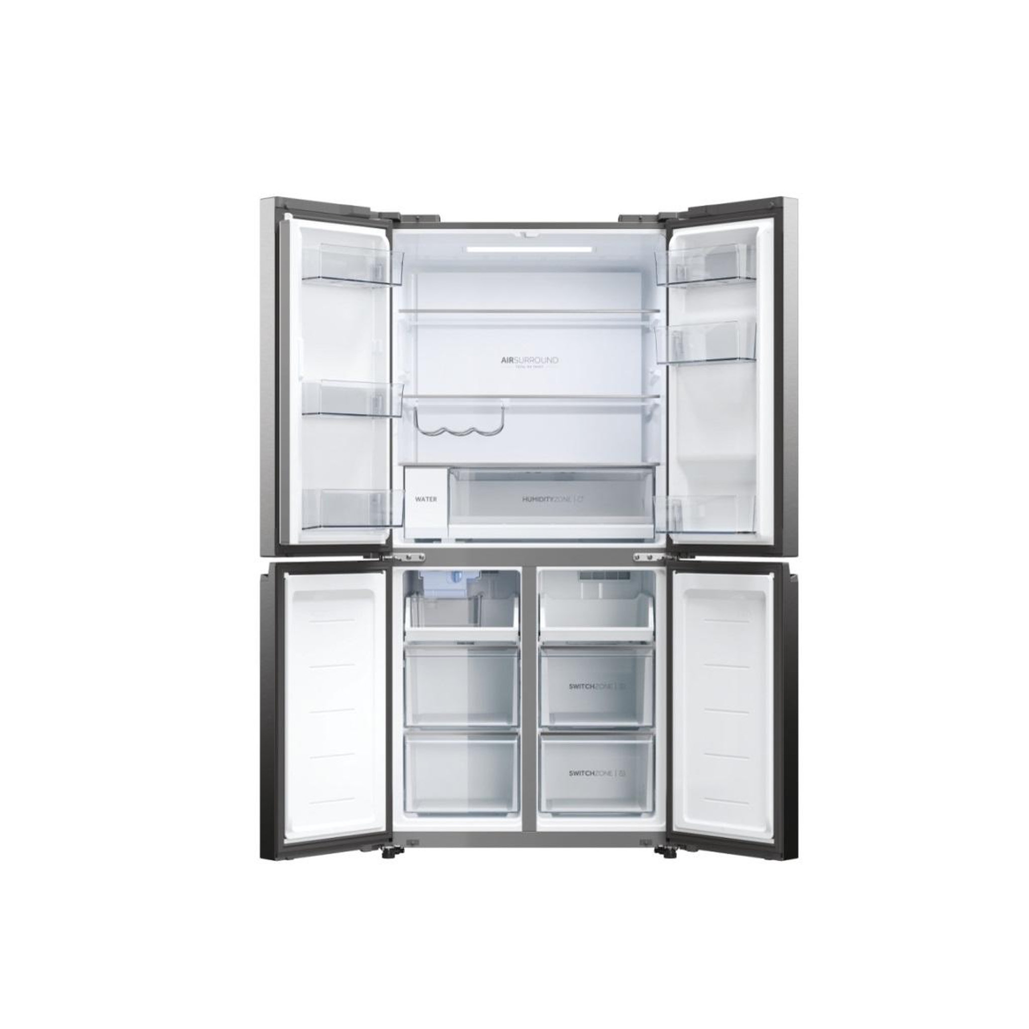 Voir la diapositive 5 : HAIER Réfrigérateur américain 83cm 504l nofrost - hcw58f18ehmp