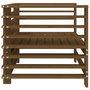 Voir la diapositive 5 : VIDAXL Chaises de jardin lot de 2 marron miel bois massif de pin