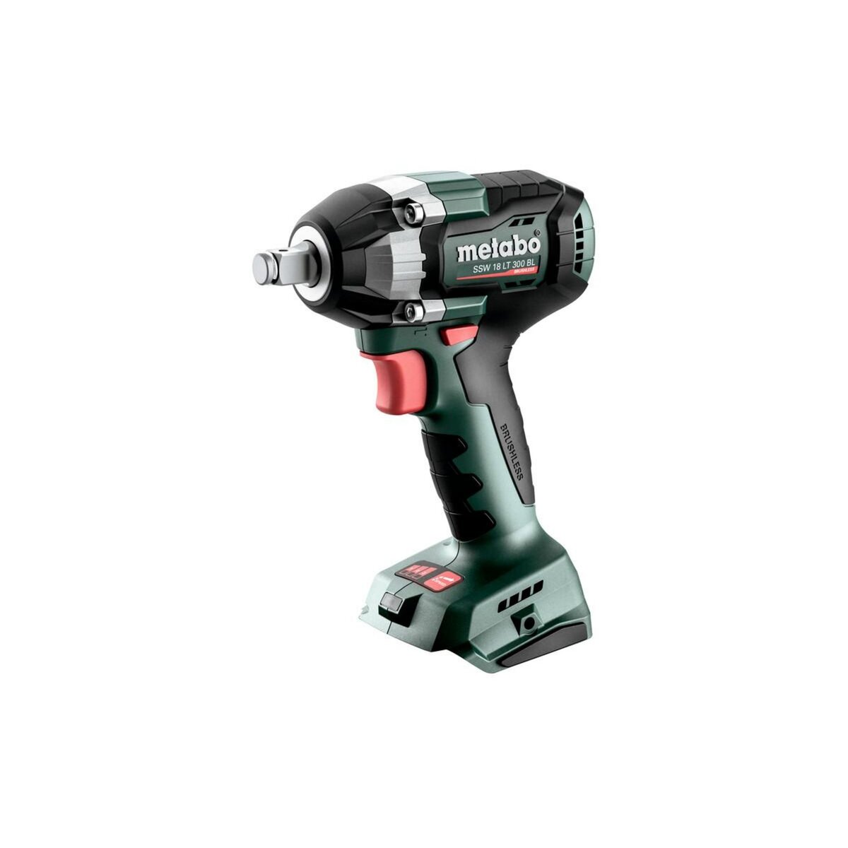 METABO SAS Boulonneuse à chocs 18 V sans fil SSW 18 LT 300 BL Pick+Mix - sans batterie ni chargeur