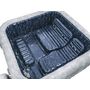 Voir la diapositive 3 : BESTWAY Spa gonflable Lay-Z-Spa San Francisco carré Hydrojet 5/7 places - Bestway