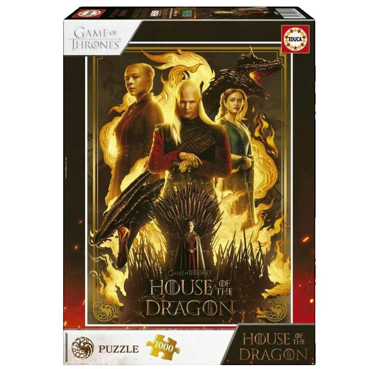 EDUCA Puzzle Educa House of the Dragon 1000 pièces