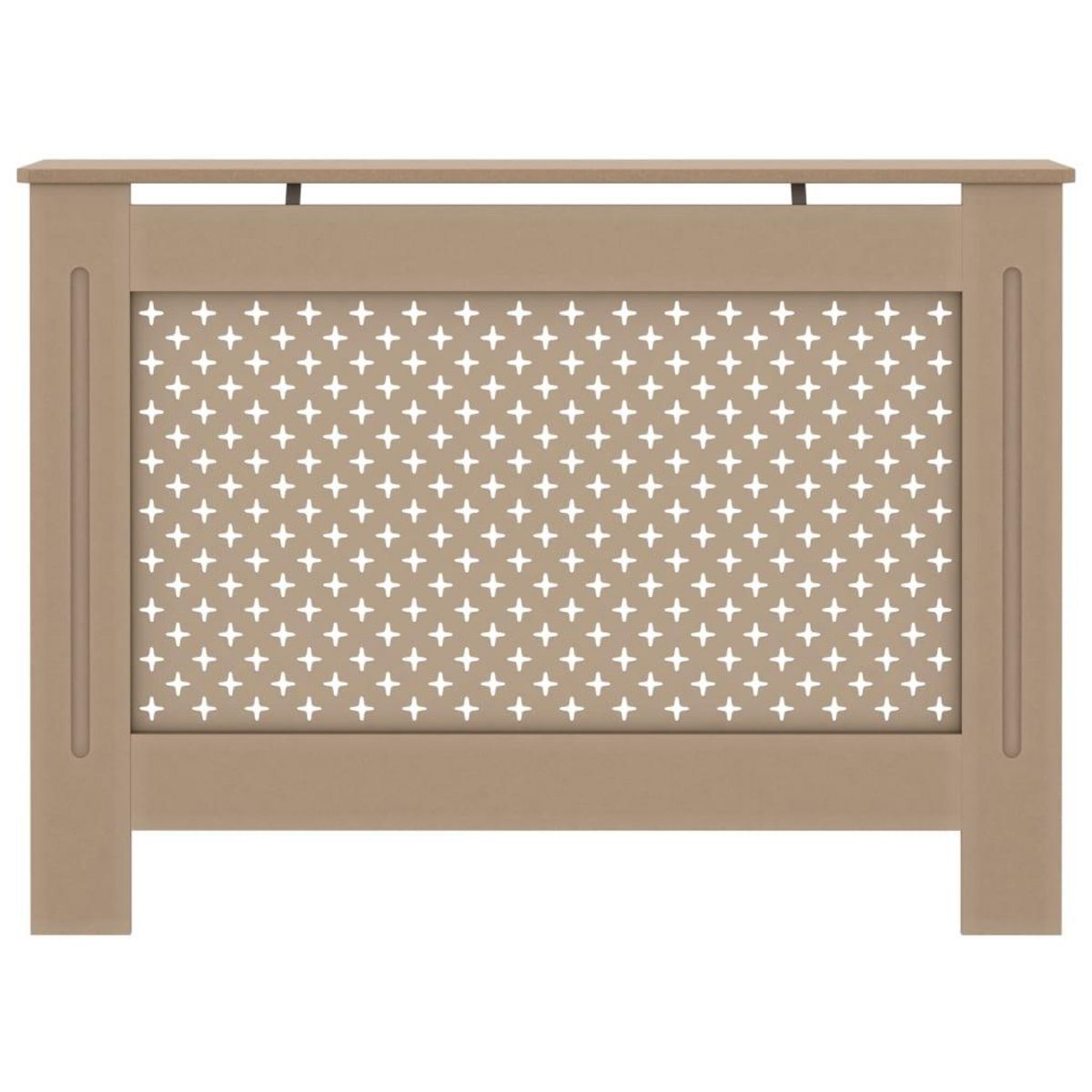 VIDAXL Cache-radiateur 112x19x81,5 cm MDF