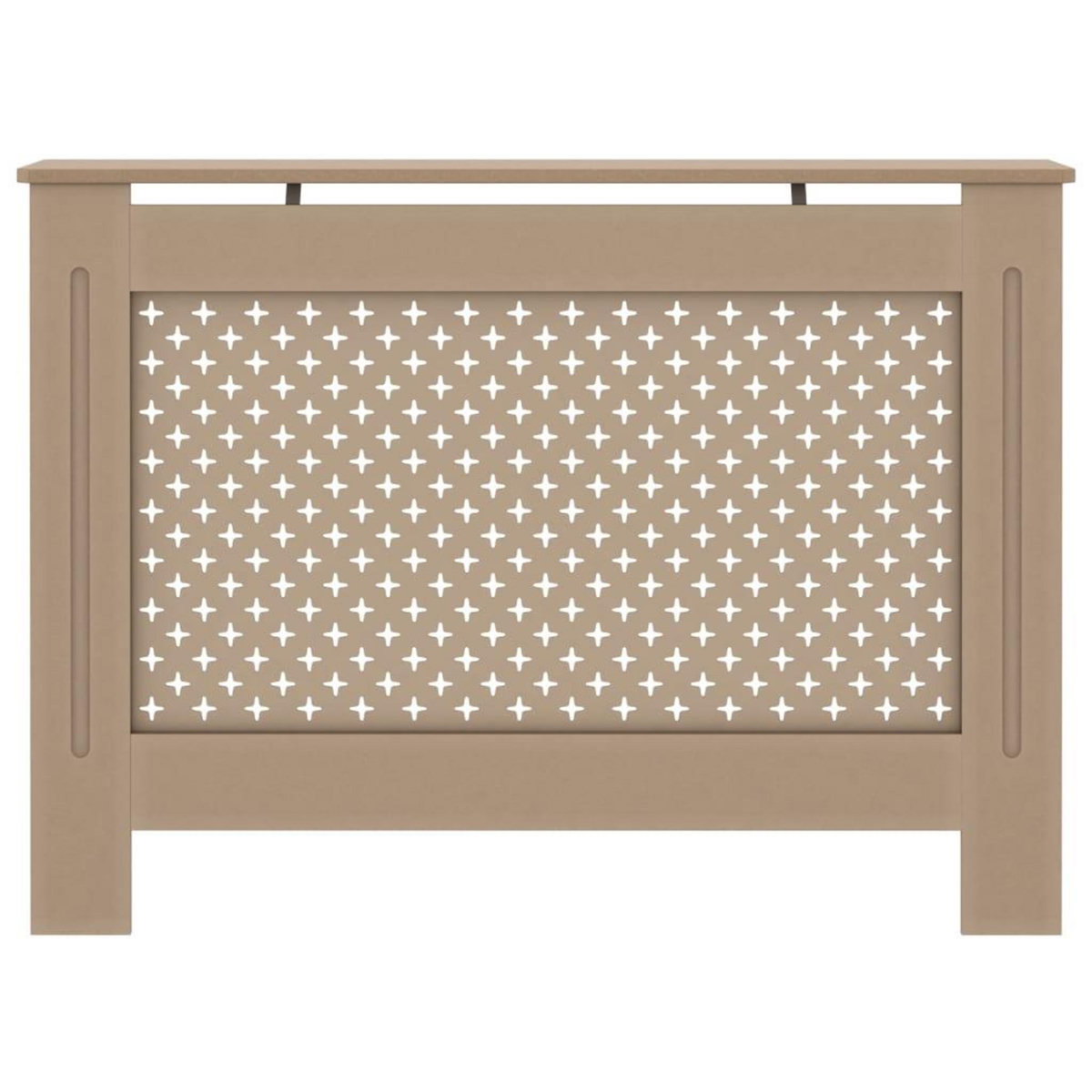 VIDAXL Cache-radiateur 112x19x81,5 cm MDF