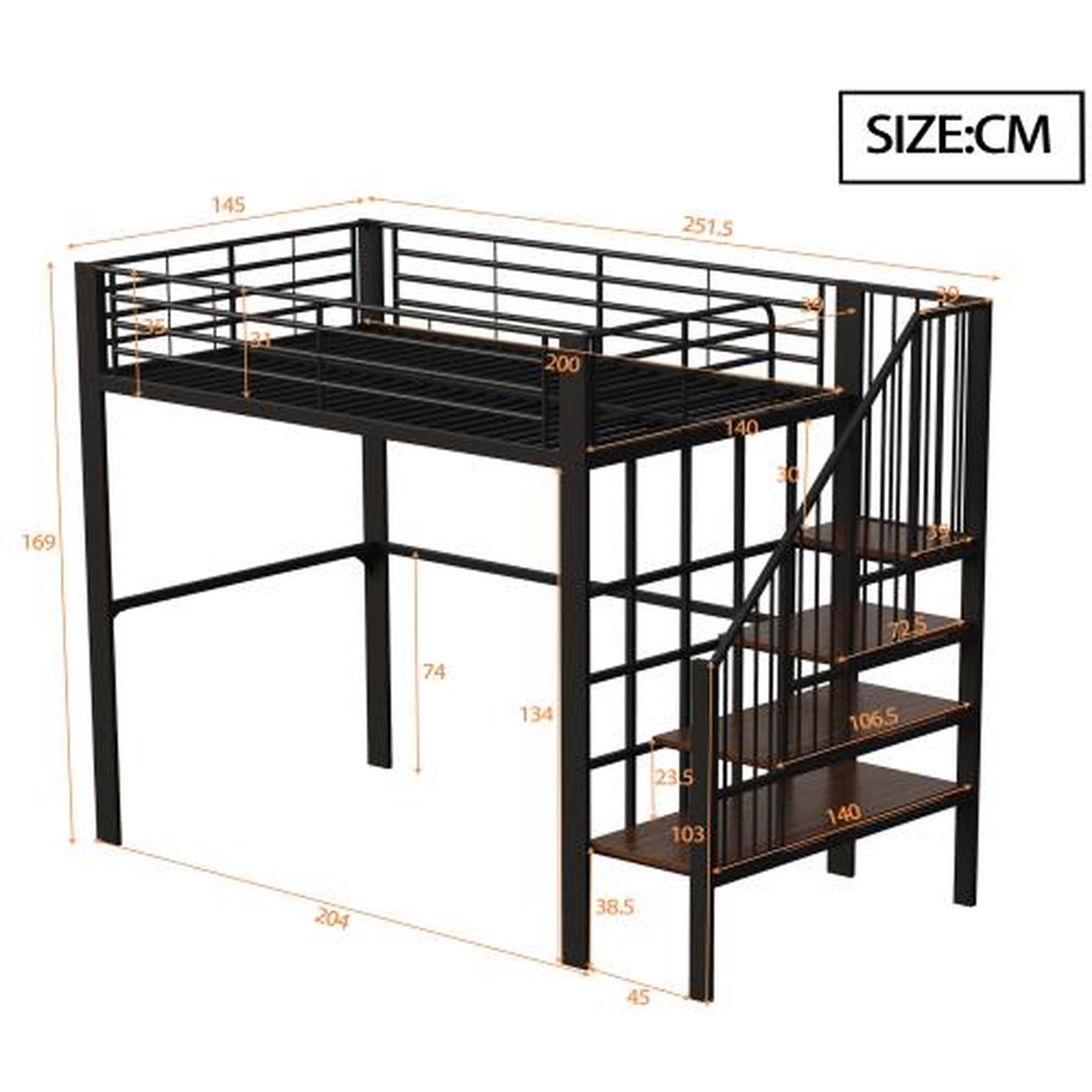 Voir la diapositive 3 : MERAX Lit mezzanine