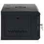 Voir la diapositive 4 : VIDAXL Coffret de réseau mural 6U 19 IP20 53x40x30 cm