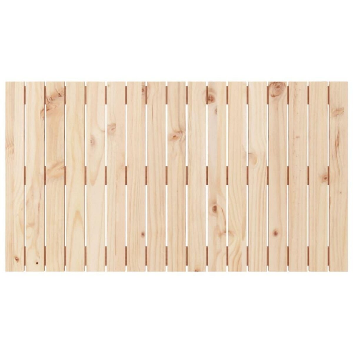 VIDAXL Tete de lit murale 108x3x60 cm Bois massif de pin