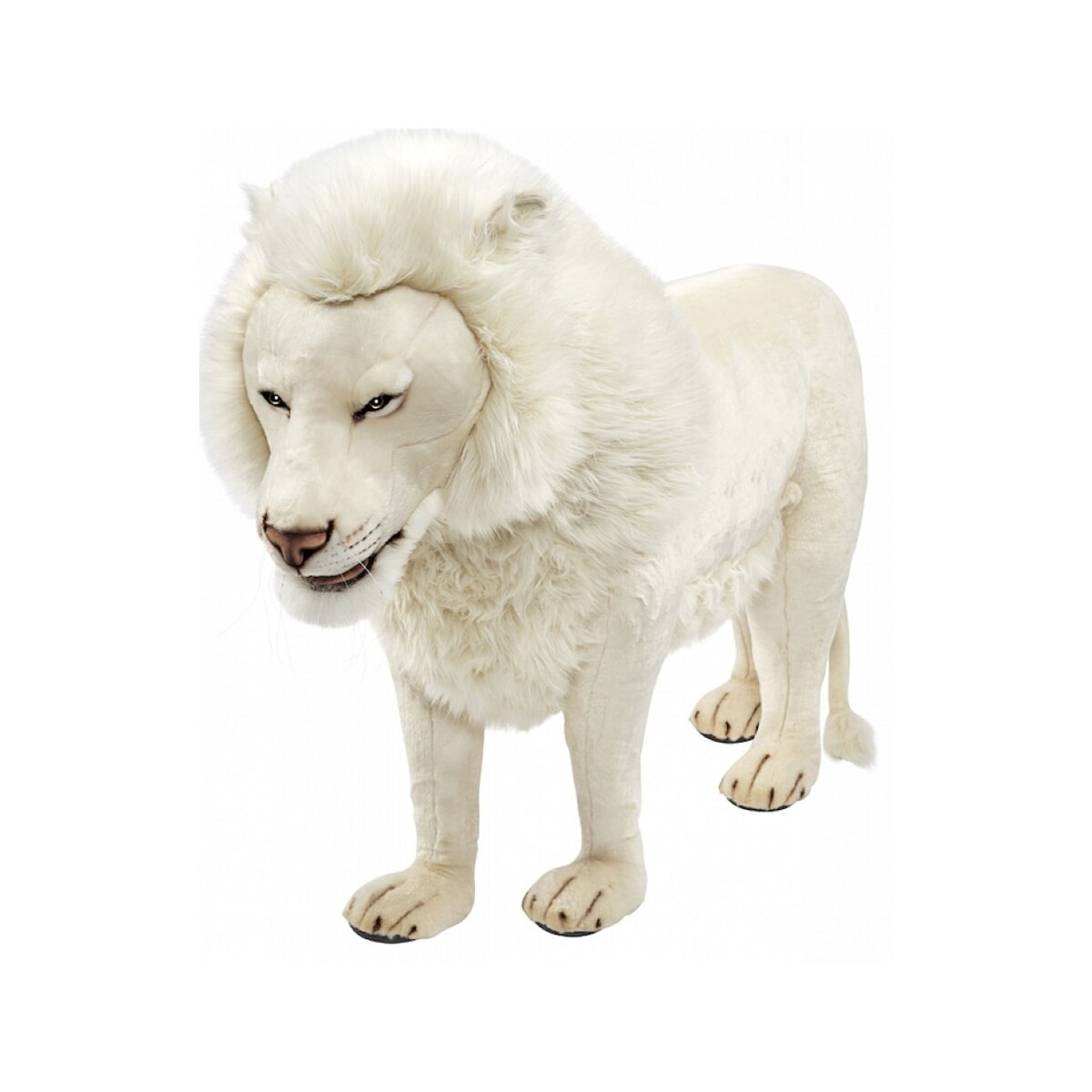 Hansa Hansa peluche Geante Tigre Blanc Couche 150 cm L pas cher 