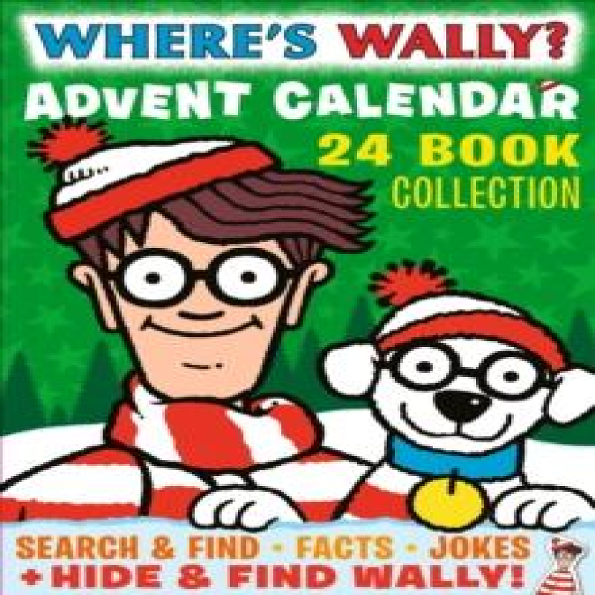 LIVRES Where's Wally? Advent Calendar 24 Book Collection : Countdown to Christmas with this ultimate festive Where's Wally? gift for kids 6 and up!